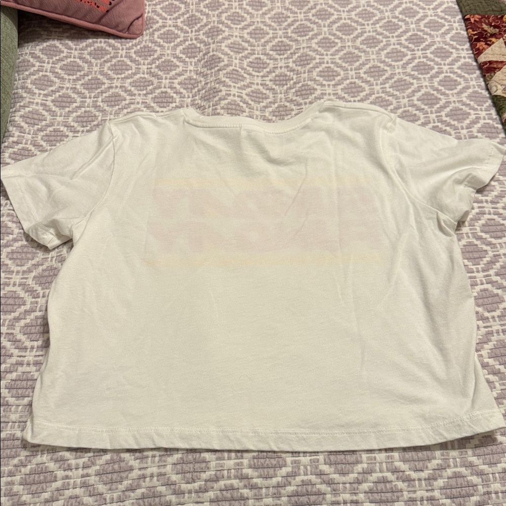 Charlie Hustle Vintage Cropped KC Chiefs Tee - Picture 3 of 3
